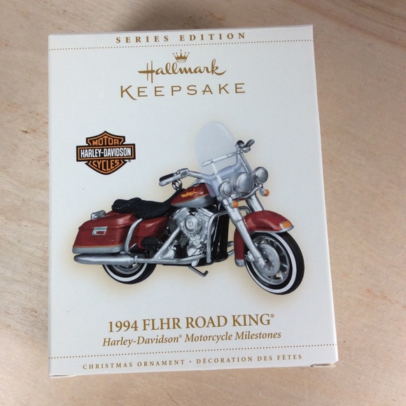 Hallmark 1994 FLHR Road King Harley Davidson Motorcycle Milestones Keepsake Orna - Picture 7 of 12